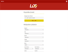 Tablet Screenshot of ldsimoveis.com.br